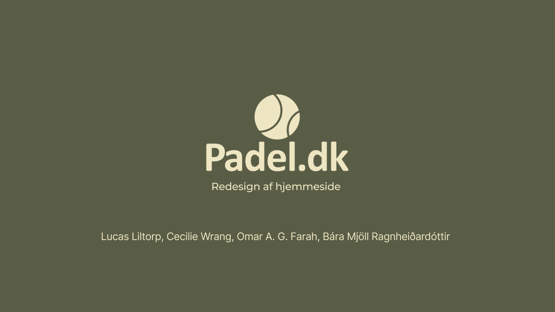Projekt 1 – Redesign af hjemmeside